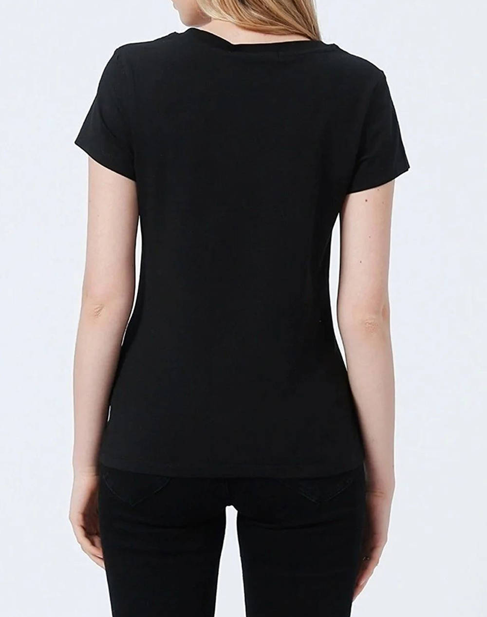 CALVIN KLEIN CK EMBROIDERY STRETCH V-NECK