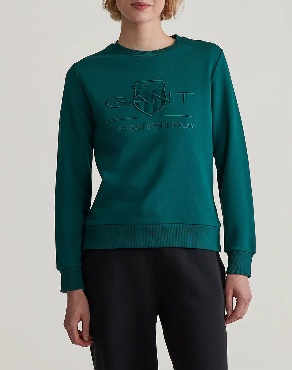 GANT HANORAC REG TONAL SHIELD C-NECK SWEAT