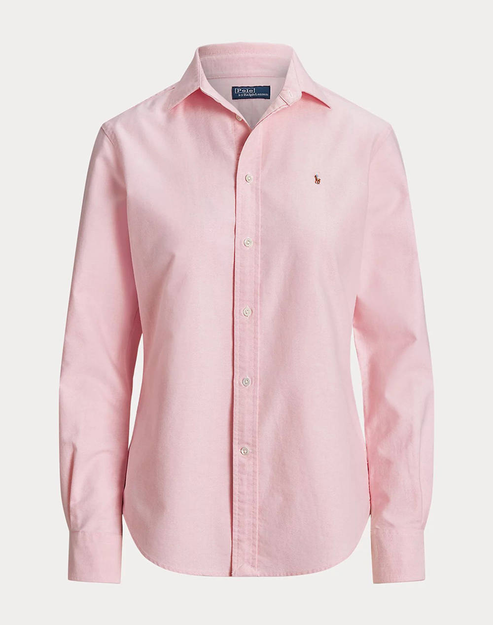 RALPH LAUREN LS CRLTE ST-LONG SLEEVE-BUTTON FRONT SHIRT