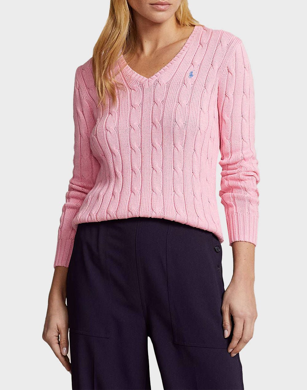 RALPH LAUREN KIMBERLY-LONG SLEEVE-PULLOVER