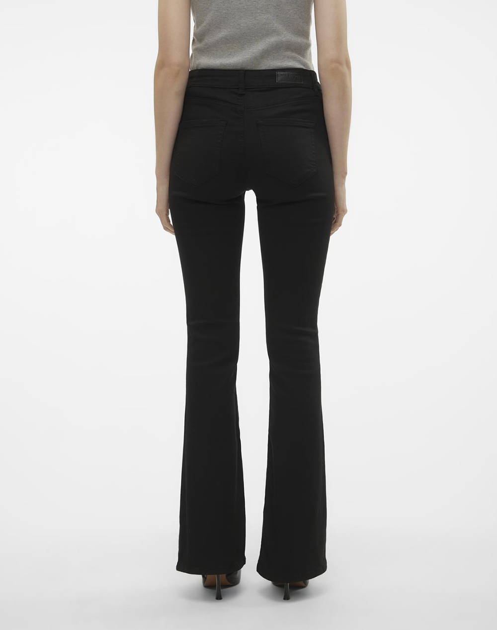 VERO MODA VMFLASH MR FLARED JEANS LI140 GA NOOS