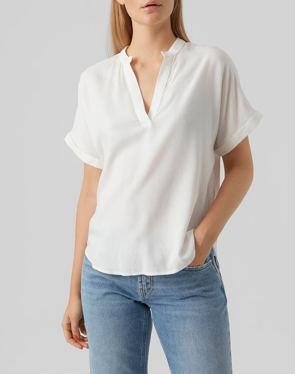 VERO MODA VMBEAUTY SS TOP GA NOOS