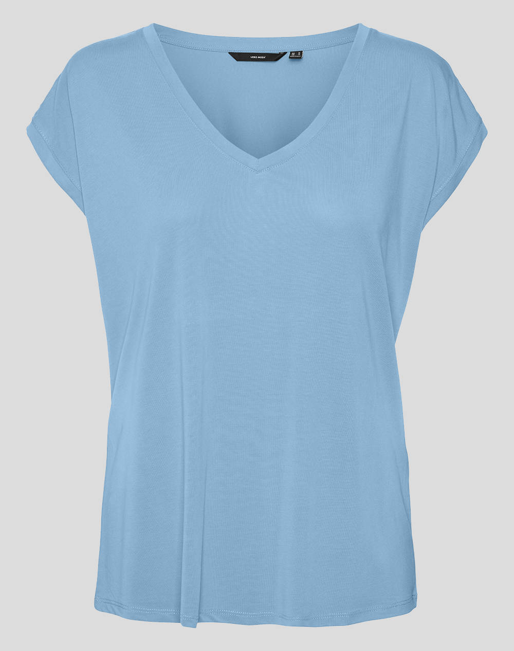 VERO MODA VMFILLI SS V-NECK TEE GA NOOS