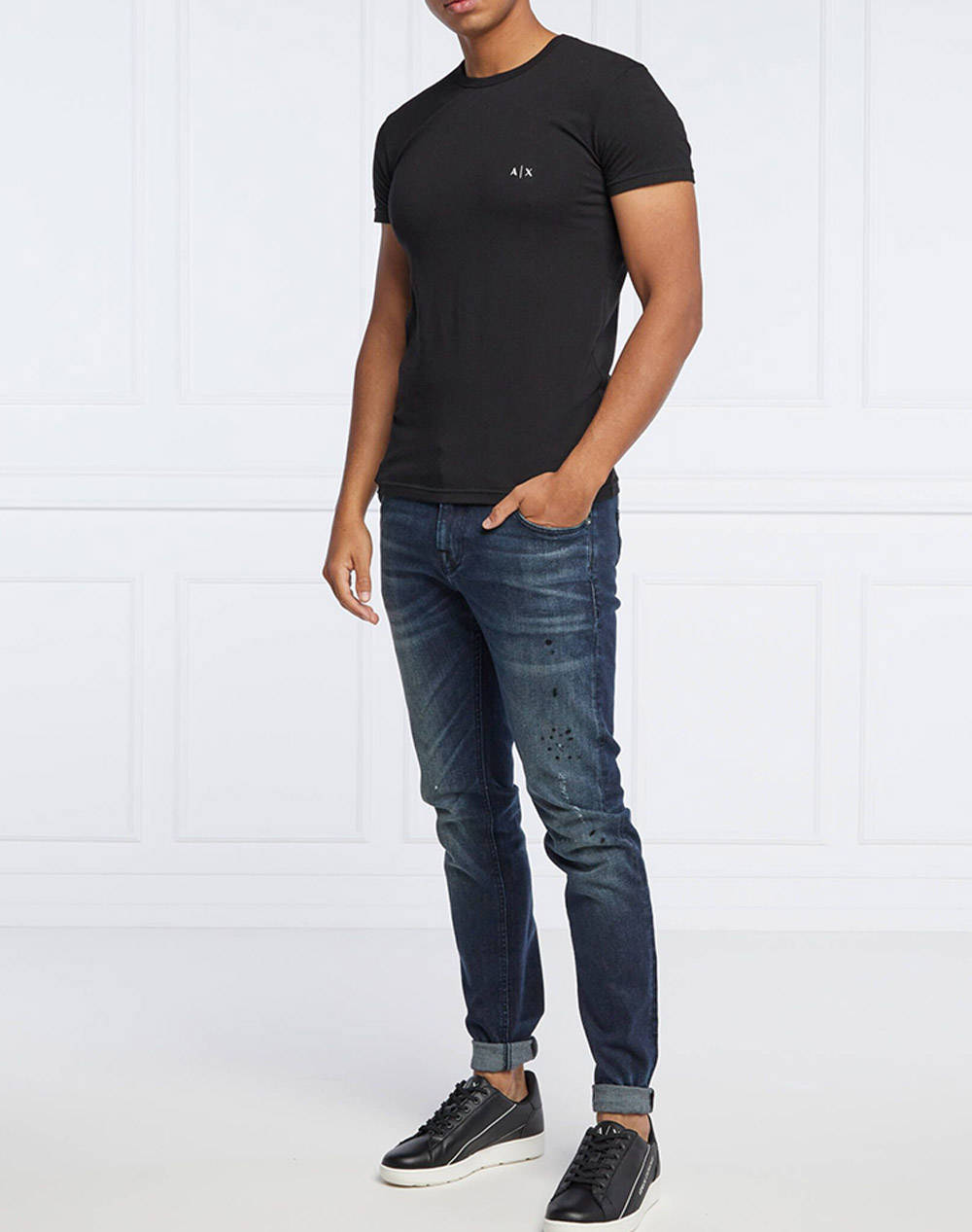 ARMANI EXCHANGE MANS 2-PACK T-SHIRT