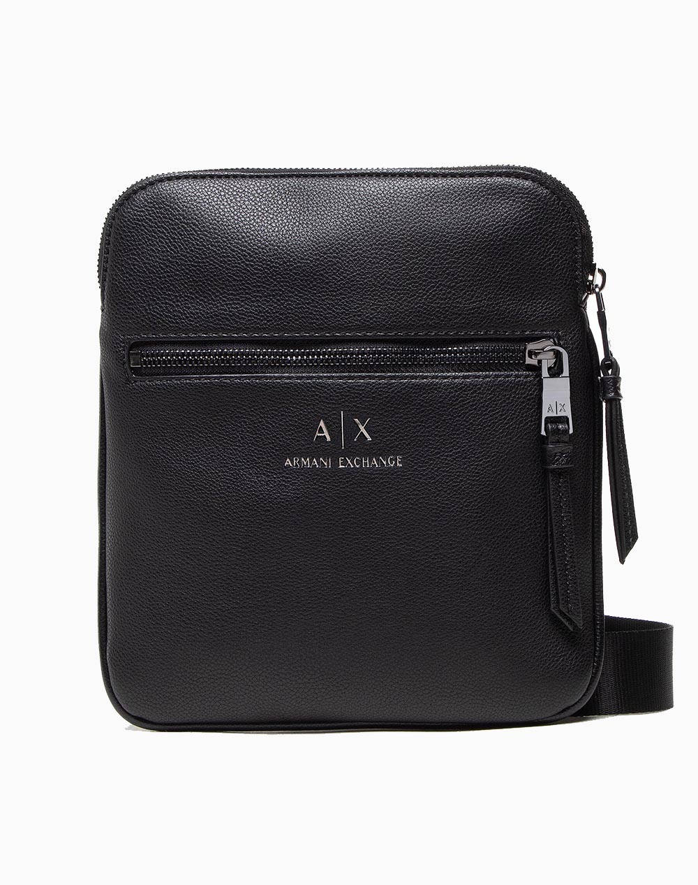 ARMANI EXCHANGE MAN\'\'S FLAT CROSSBODY ( Dimensiuni: 20 x 22 x 1.5 cm)