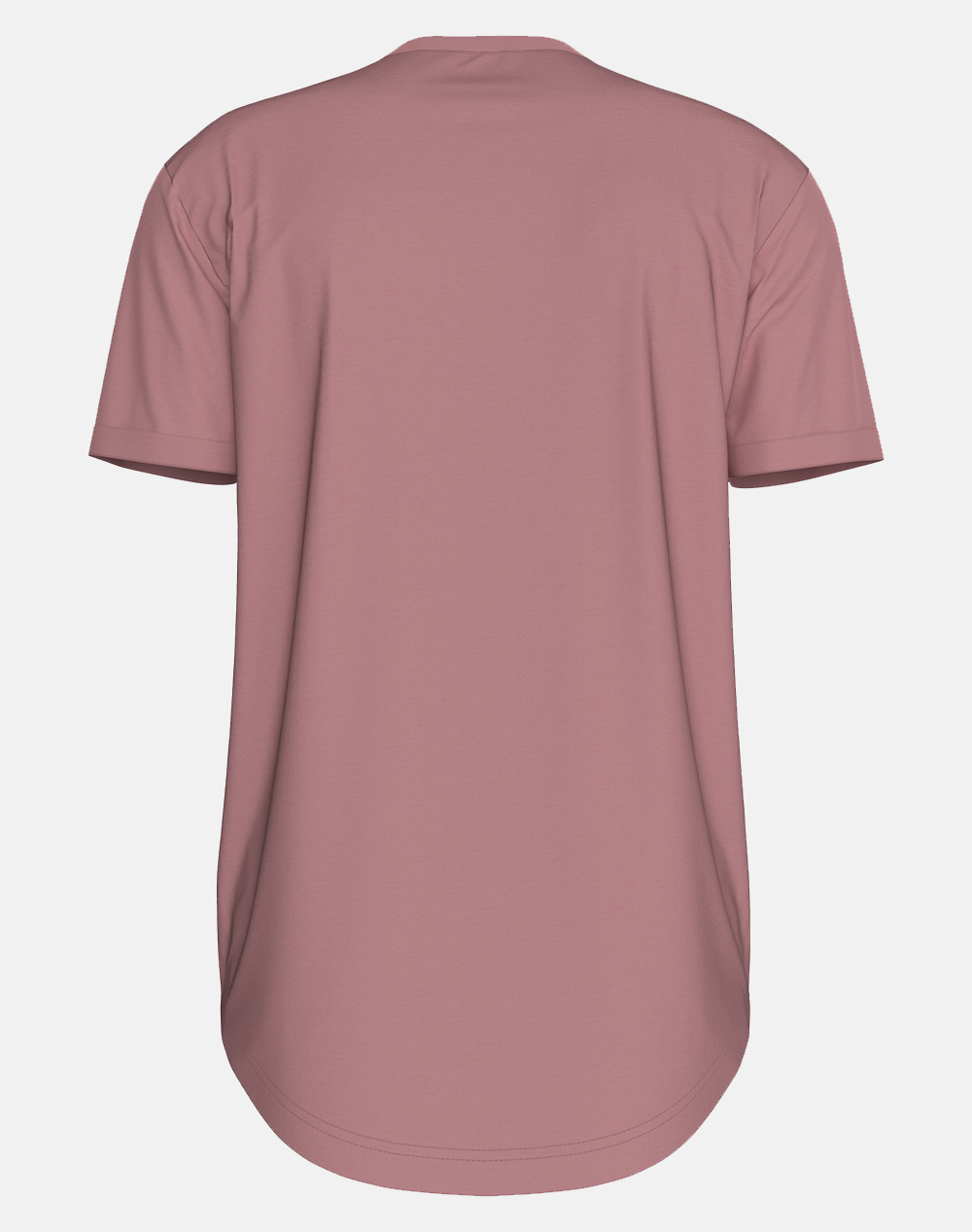 CALVIN KLEIN BADGE ROUND HEM TEE