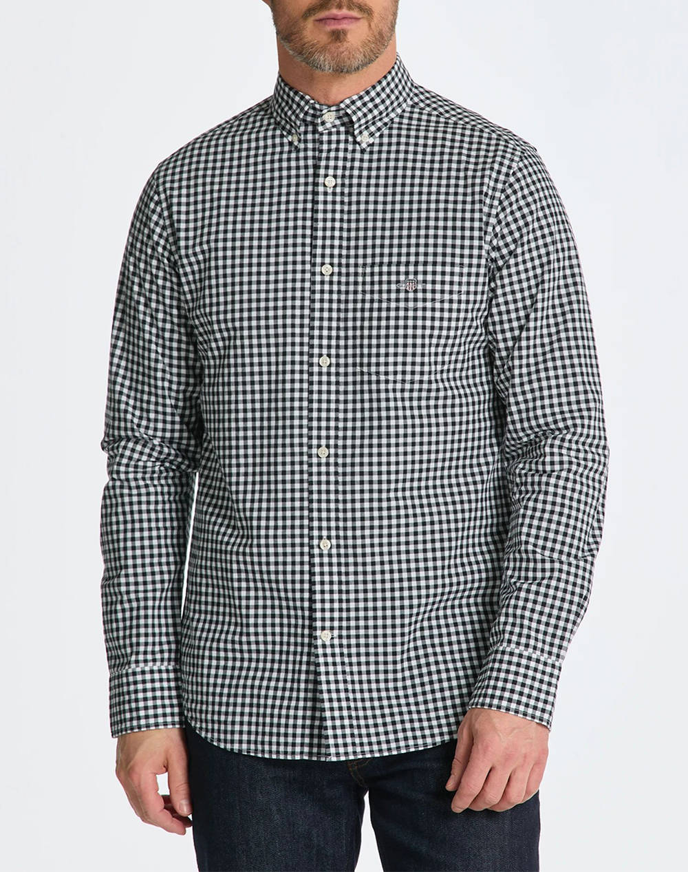 GANT CAMASA REG POPLIN GINGHAM SHIRT