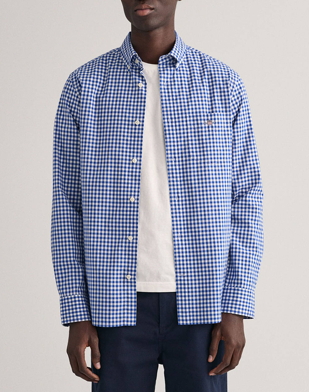 GANT CAMASA REG POPLIN GINGHAM SHIRT