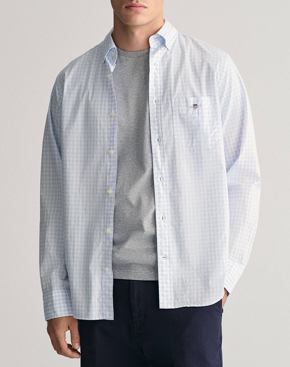 GANT CAMASA REG POPLIN GINGHAM SHIRT