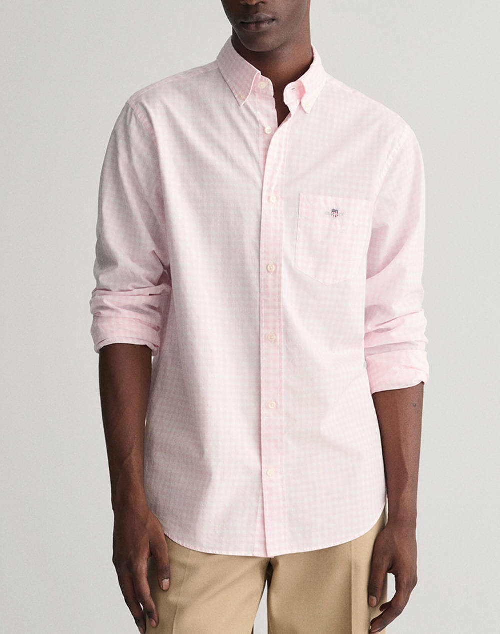 GANT CAMASA REG POPLIN GINGHAM SHIRT