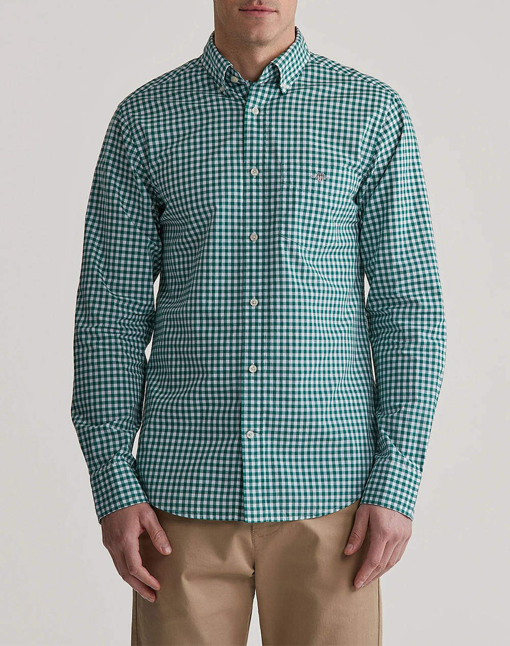 GANT CAMASA REG POPLIN GINGHAM SHIRT