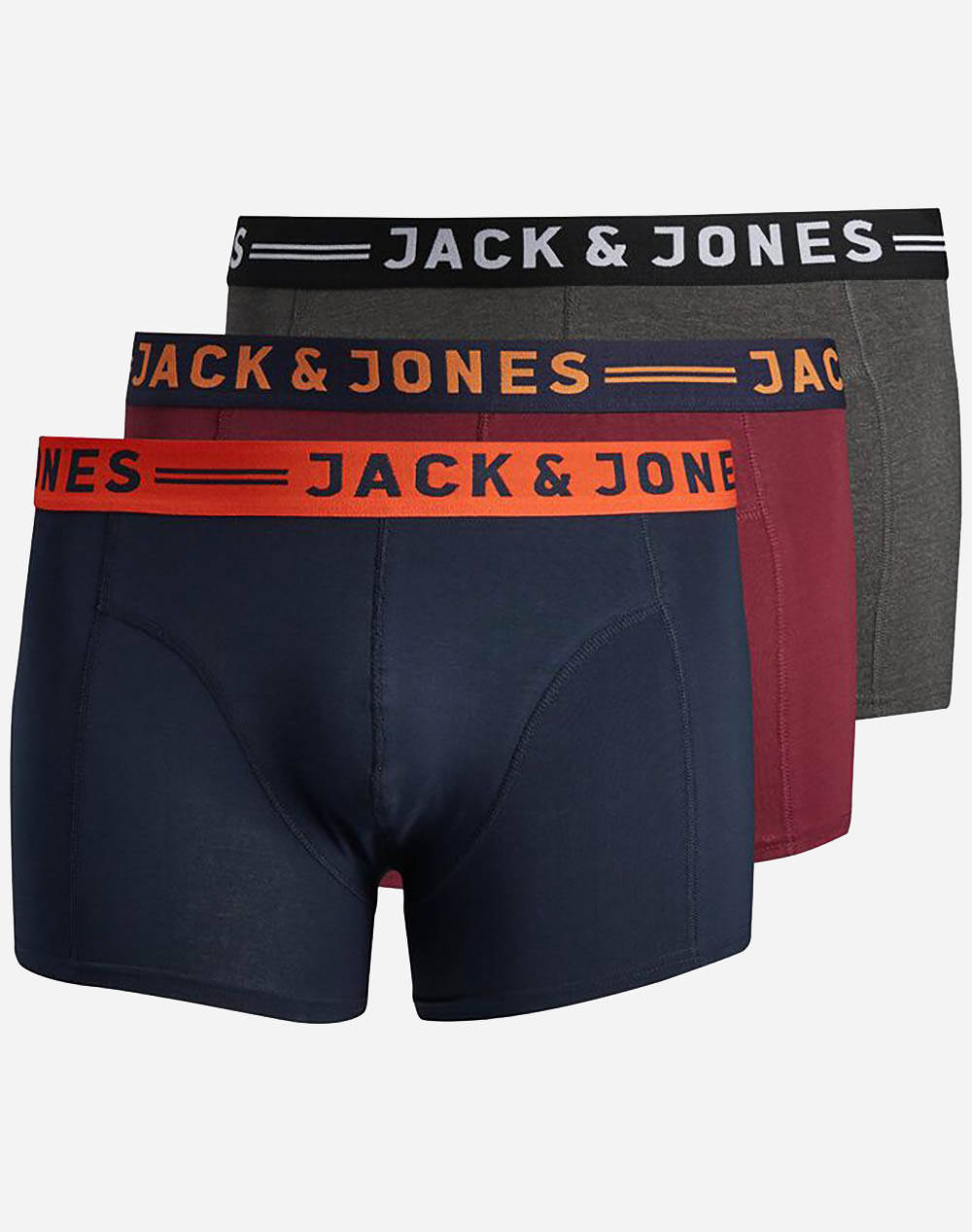 JACK&JONES JACLICHFIELD TRUNKS NOOS 3 PACK PS