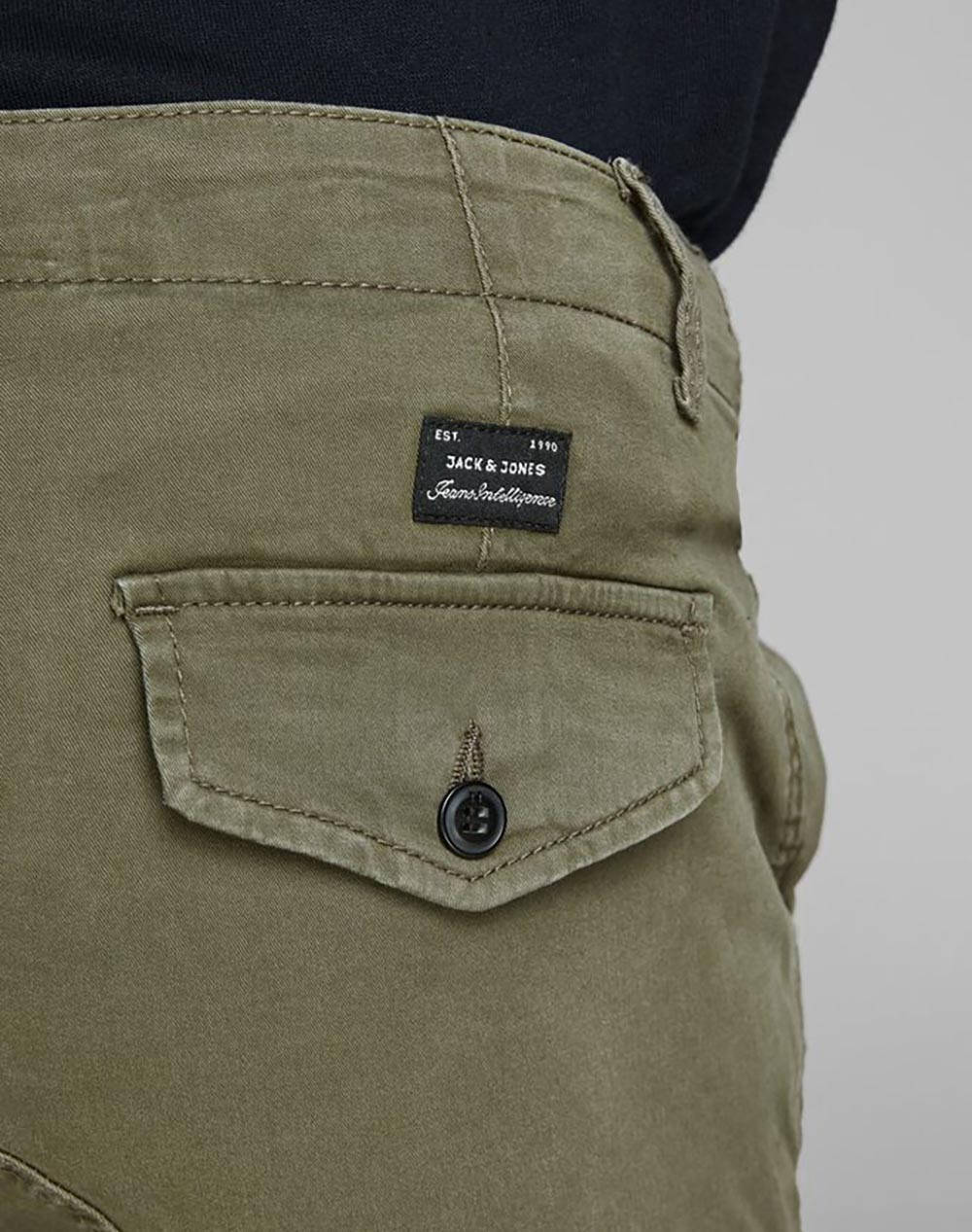 JACK&JONES JJIPAUL JJFLAKE AKM 542 OLIVE NIGHT NOOS