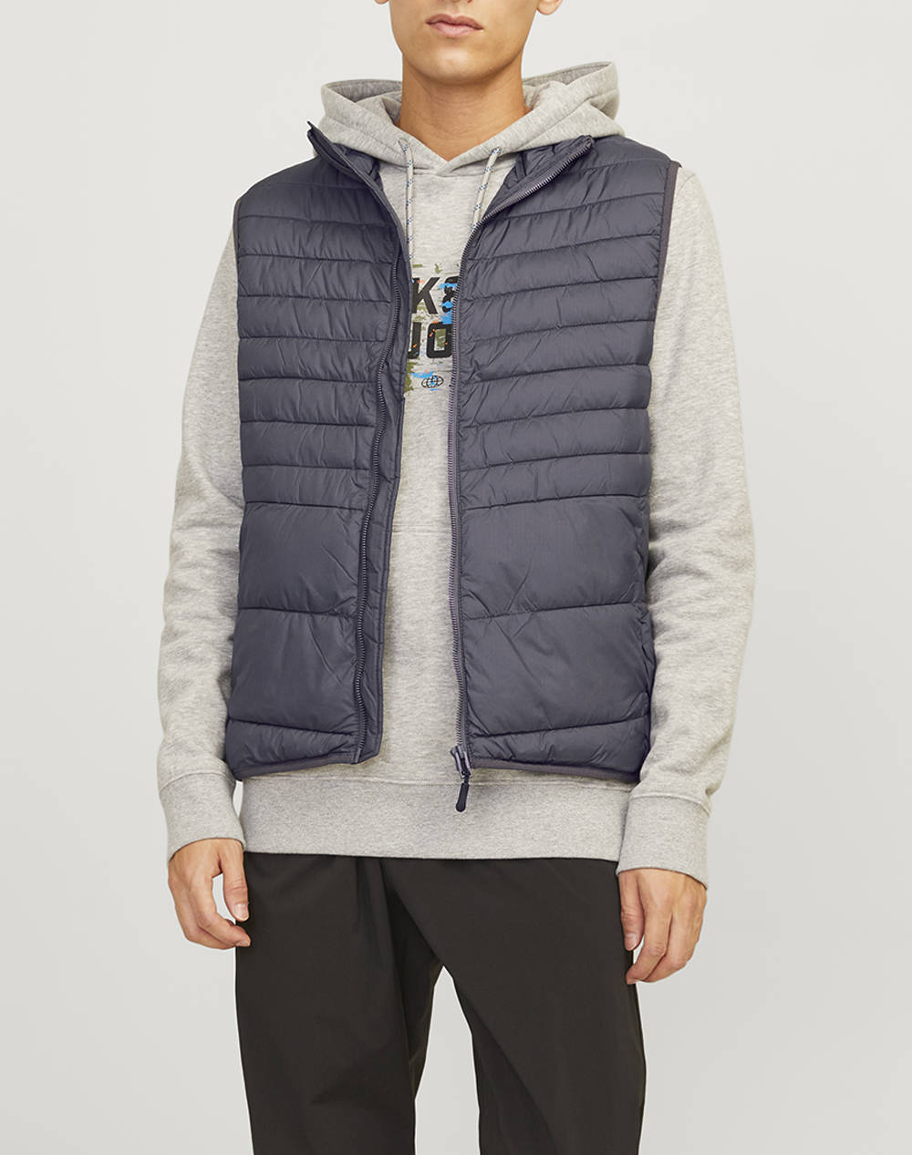 JACK&JONES JJESTATE PACKABLE BW COLLAR NOOS