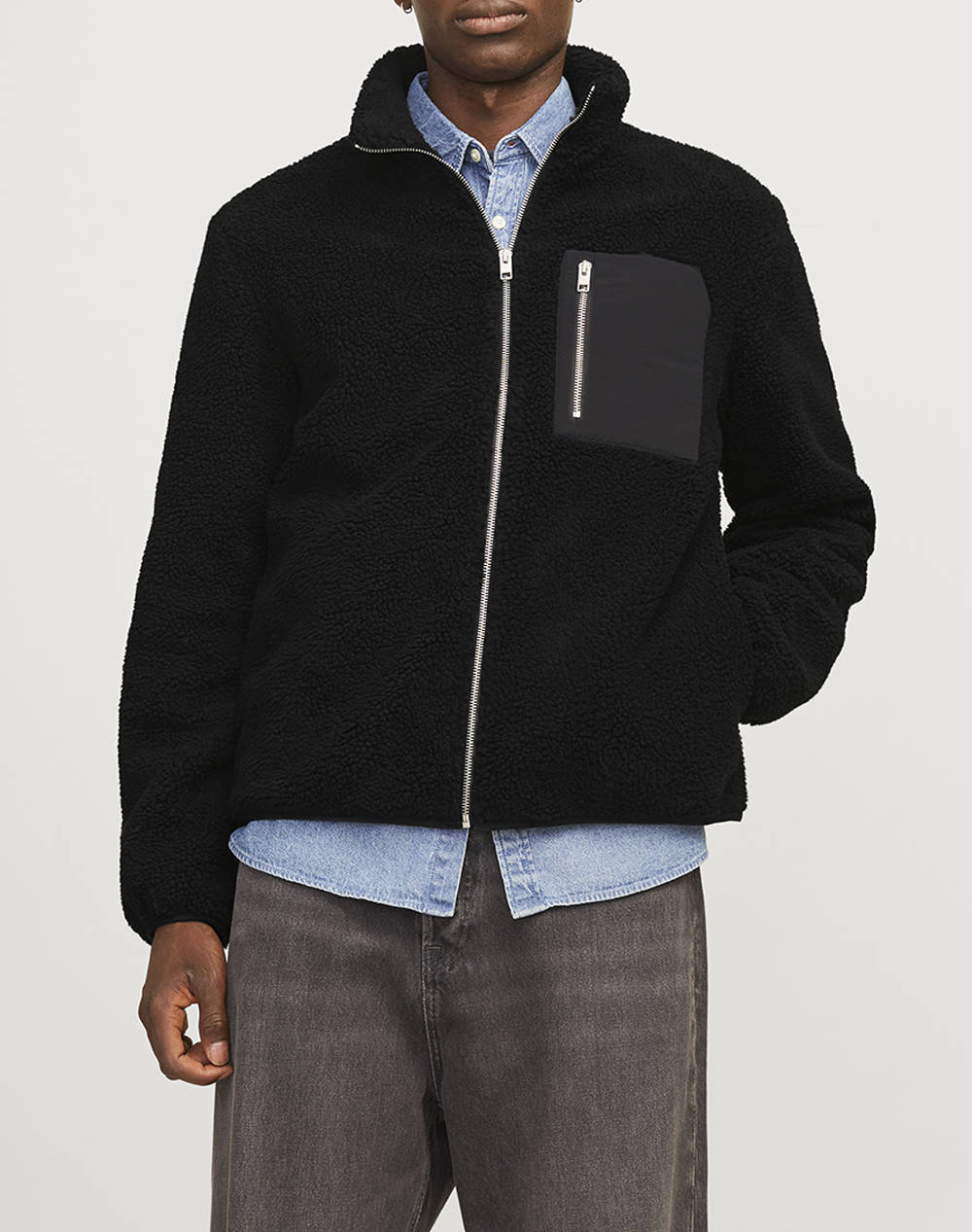 JACK&JONES JJEBRADLEY TEDDY JACKET NOOS