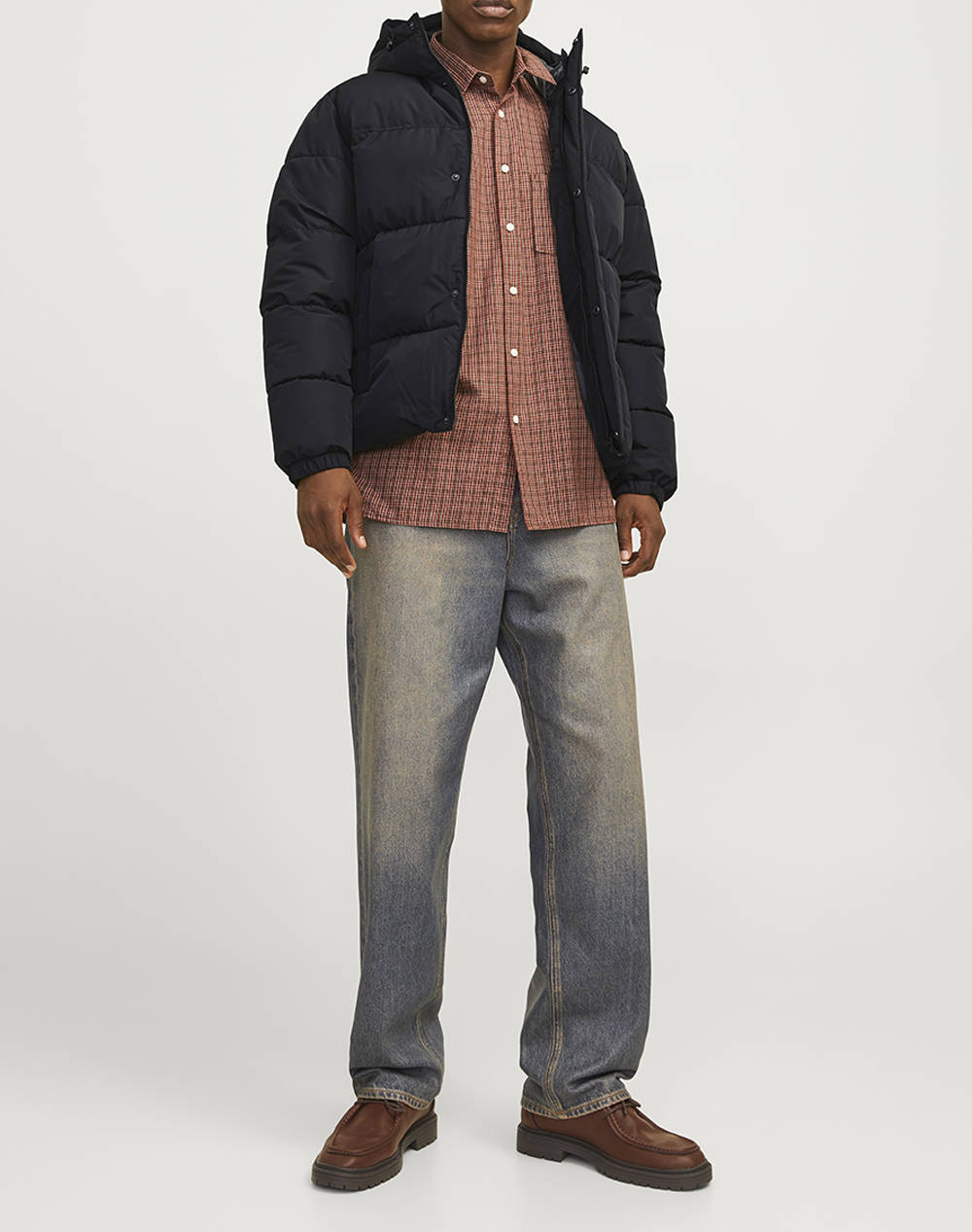 JACK&JONES JJEBRADLEY PUFFER HOOD SN