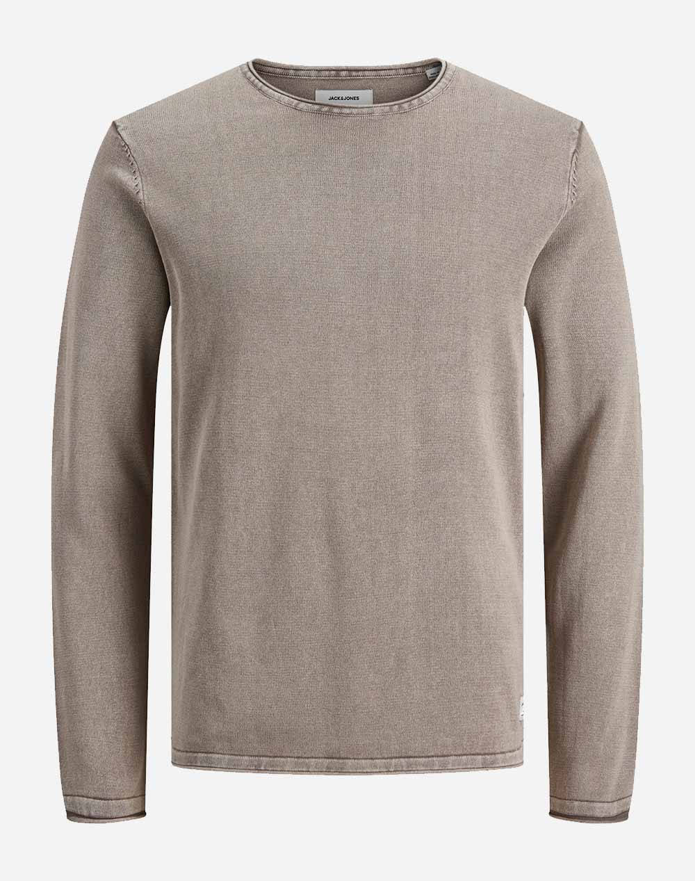 JACK&JONES JJELEO KNIT CREW NECK NOOS