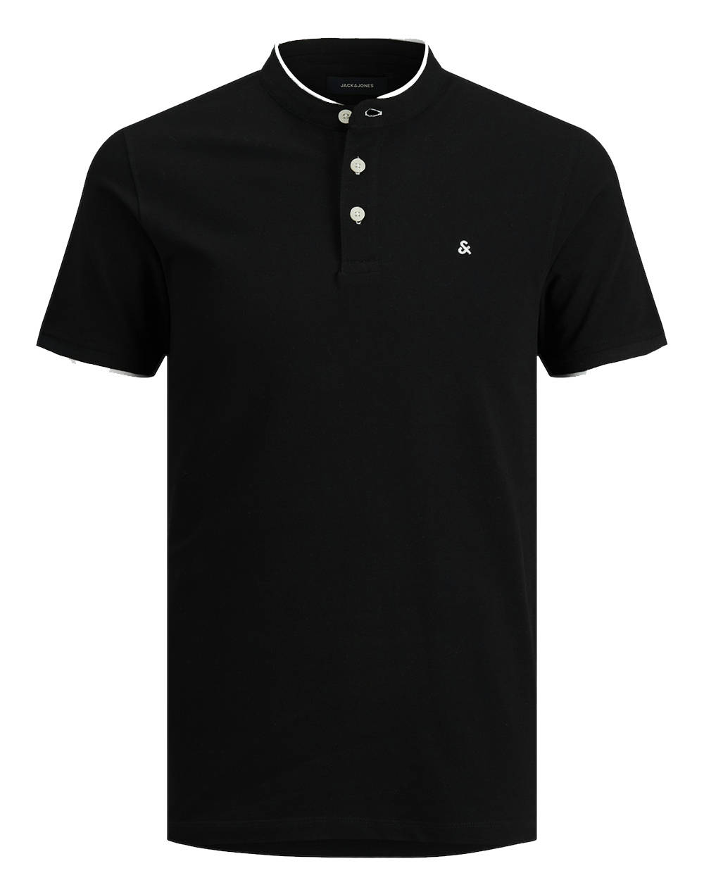 JACK&JONES JJEPAULOS MAO POLO SS NOOS