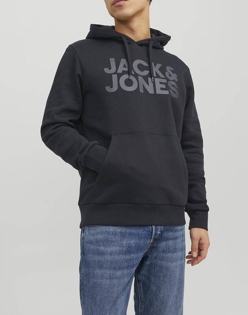 JACK&JONES HANORAC JJECORP LOGO SWEAT HOOD NOOS