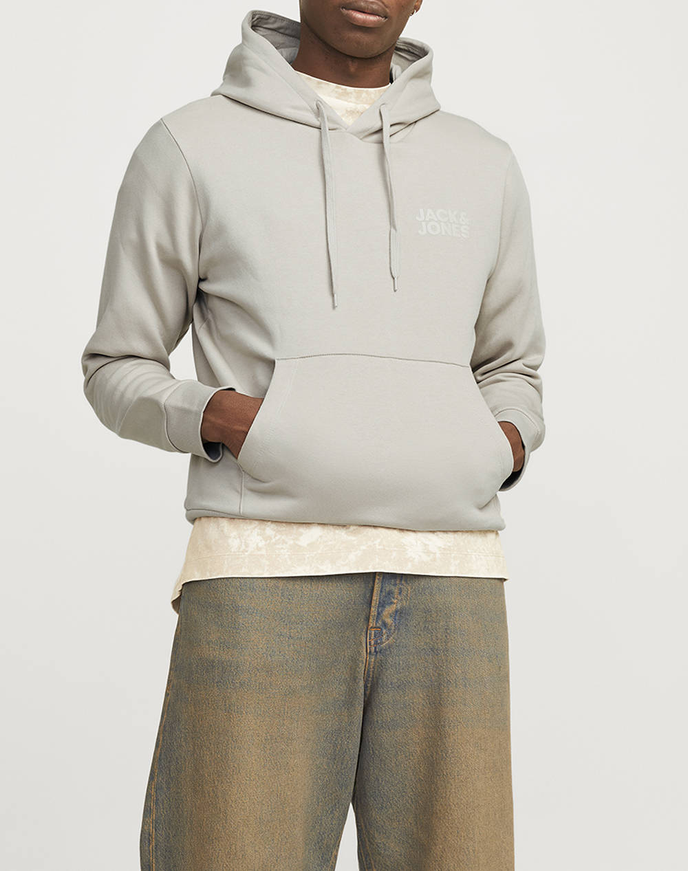 JACK&JONES HANORAC JJECORP LOGO SWEAT HOOD NOOS