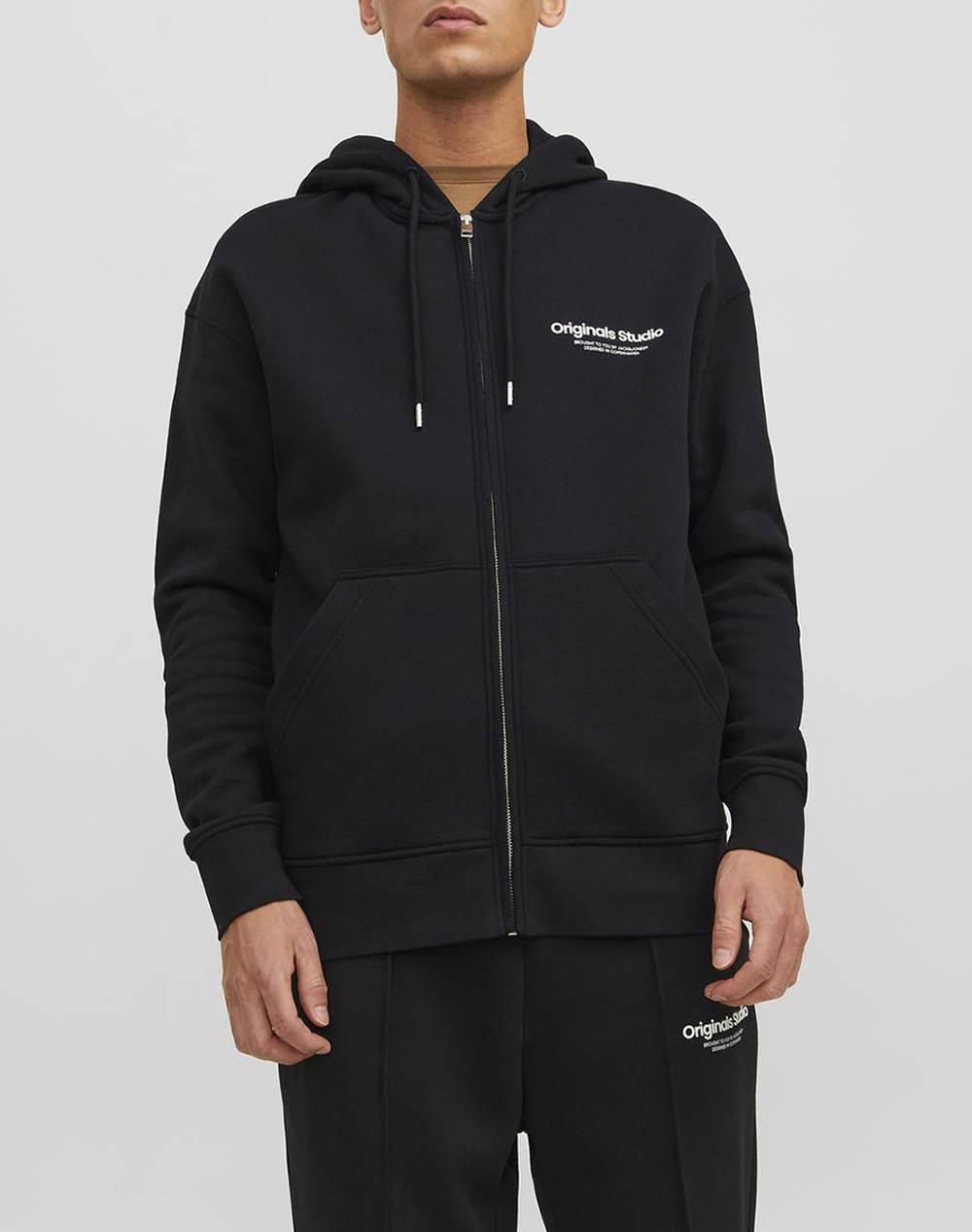 JACK&JONES JORVESTERBRO SWEAT ZIP HOOD NOOS