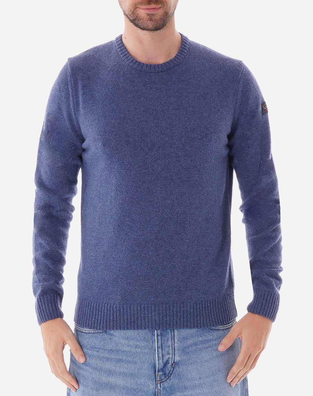 PAUL&SHARK MEN\'\'S KNITTED ROUNDNECK C.W. WOOL