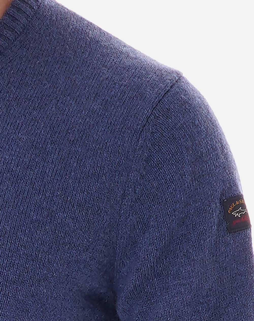 PAUL&SHARK MENS KNITTED ROUNDNECK C.W. WOOL