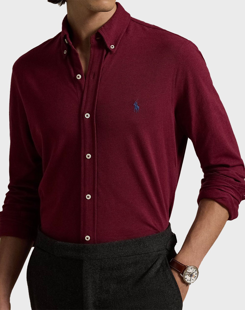 RALPH LAUREN LSFBBDM5-LONG SLEEVE-KNIT