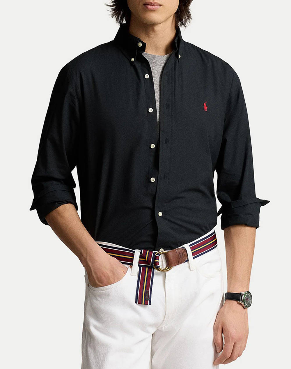 RALPH LAUREN CUBDPPCS-LONG SLEEVE-SPORT SHIRT