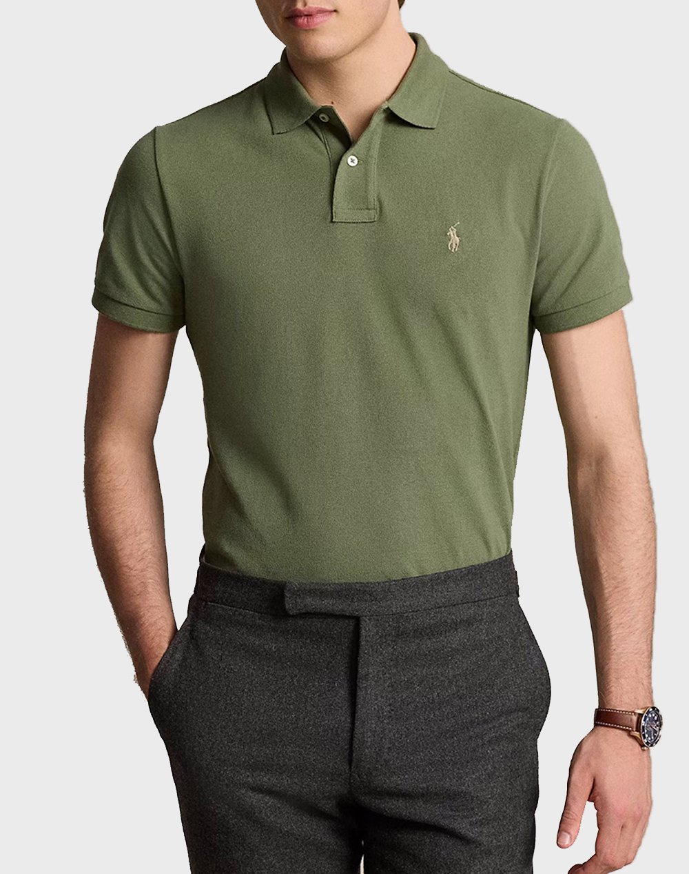 RALPH LAUREN SSKCCMSLM1-SHORT SLEEVE-KNIT