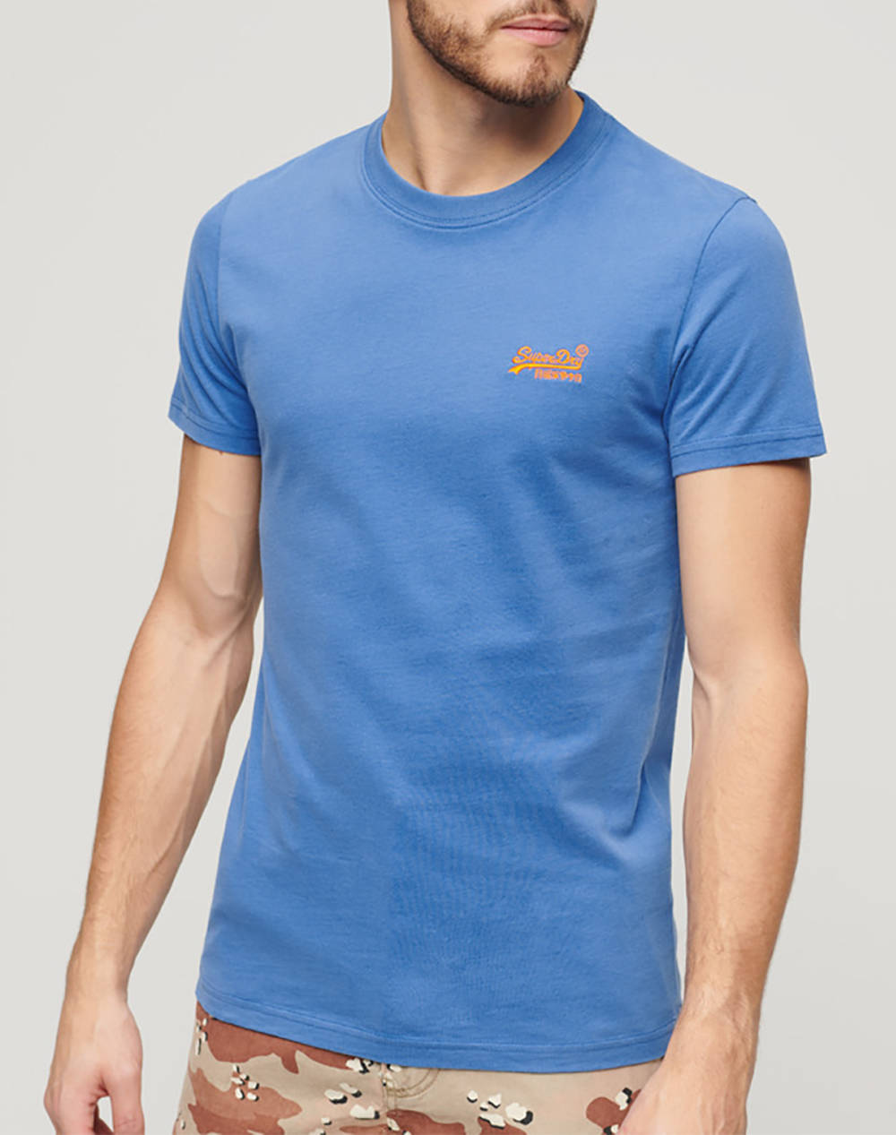 SUPERDRY D1 OVIN ESSENTIAL LOGO EMB TEE BLUZA DE BARBATI