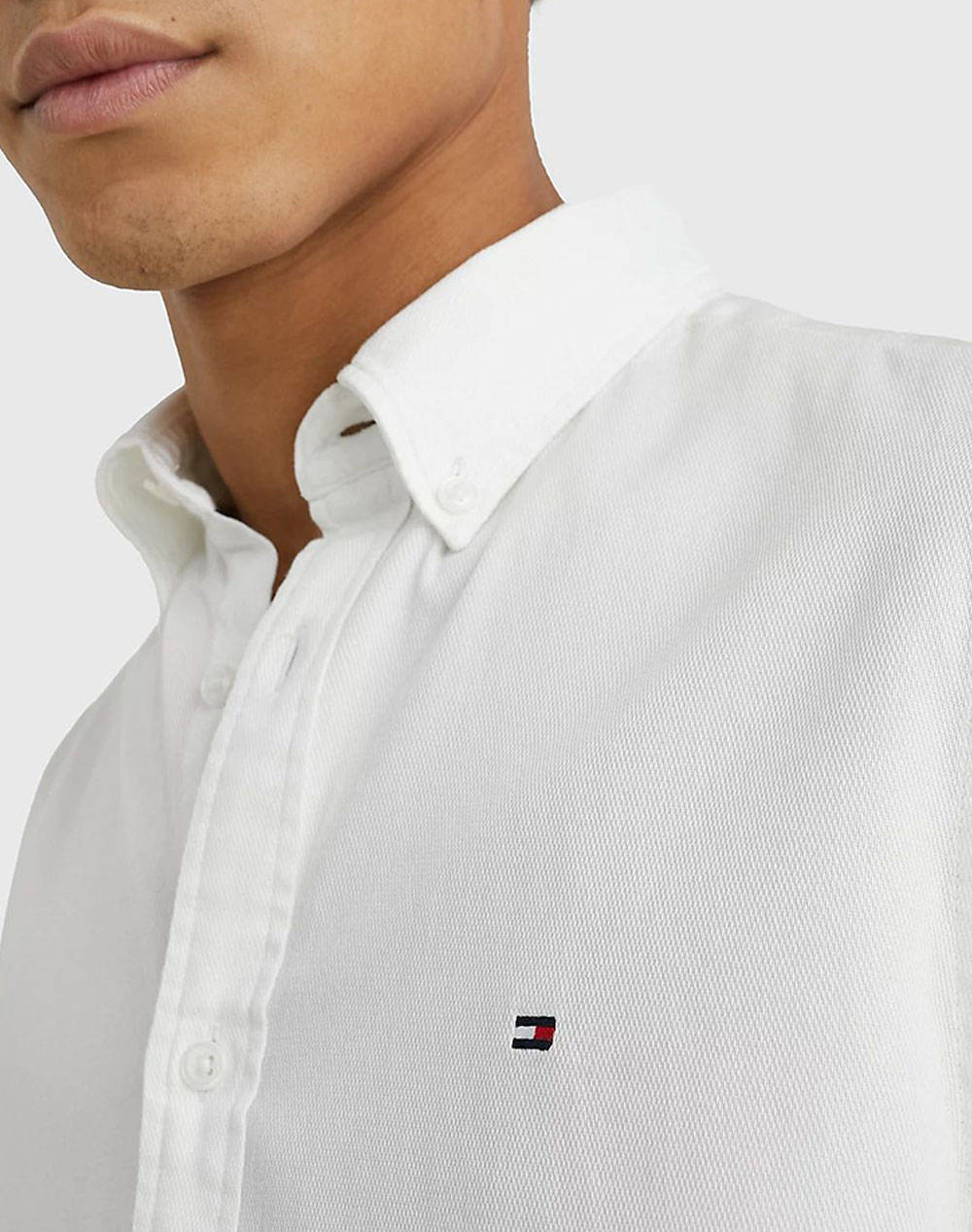 TOMMY HILFIGER CORE FLEX DOBBY SF SHIRT