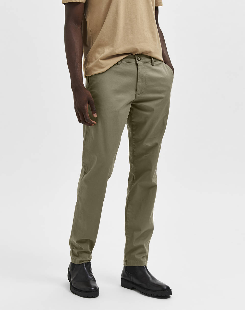 SELECTED SLH175-SLIM NEW MILES FLEX PANT NOOS