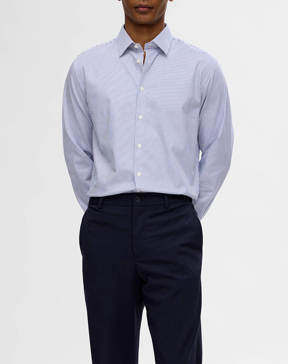 SELECTED SLHSLIM-PERFORMANCE SHIRT LS NOOS