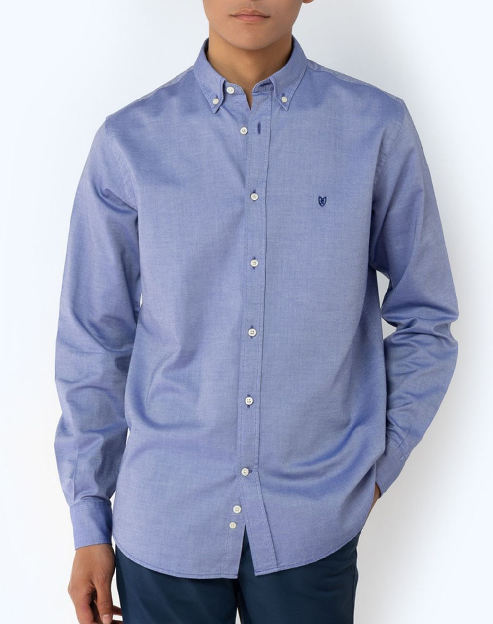 THE BOSTONIANS CAMASA OXFORD REGULAR FIT Plain OXFORD Button-down Regular Fit