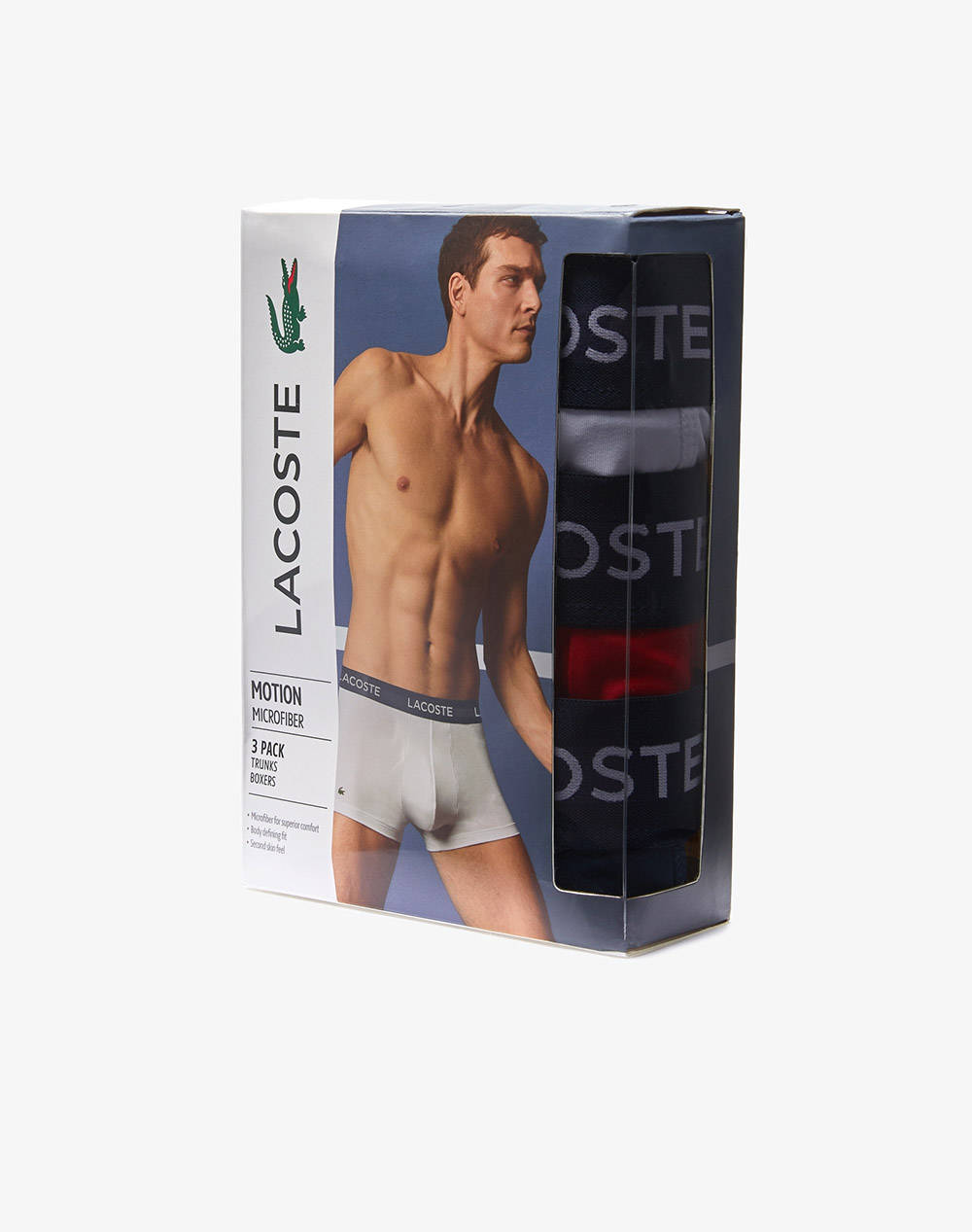 LACOSTE SET 3 LENJERIE INTIMA TRUNK PACK 3 TRUNKS