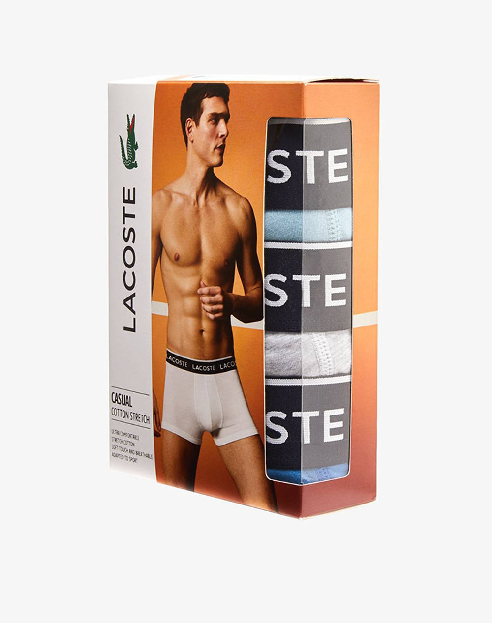 LACOSTE SET 3 LENJERIE INTIMA TRUNK PACK 3 TRUNKS