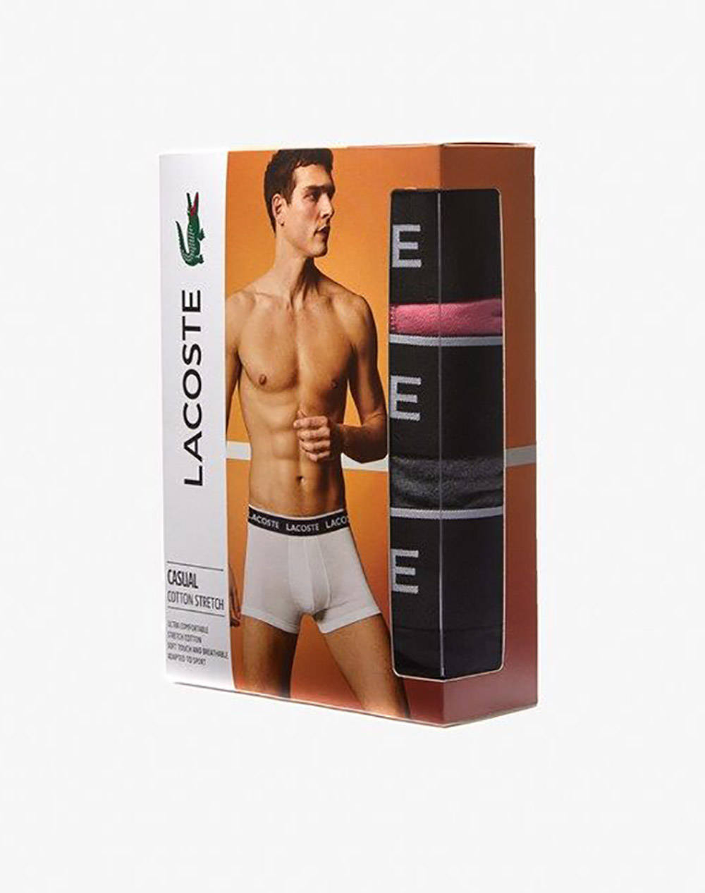 LACOSTE SET 3 LENJERIE INTIMA TRUNK PACK 3 TRUNKS