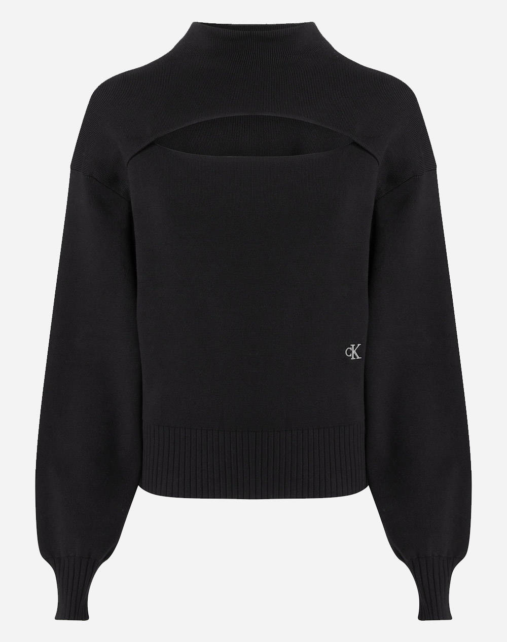 CALVIN KLEIN CUT OUT LOOSE SWEATER