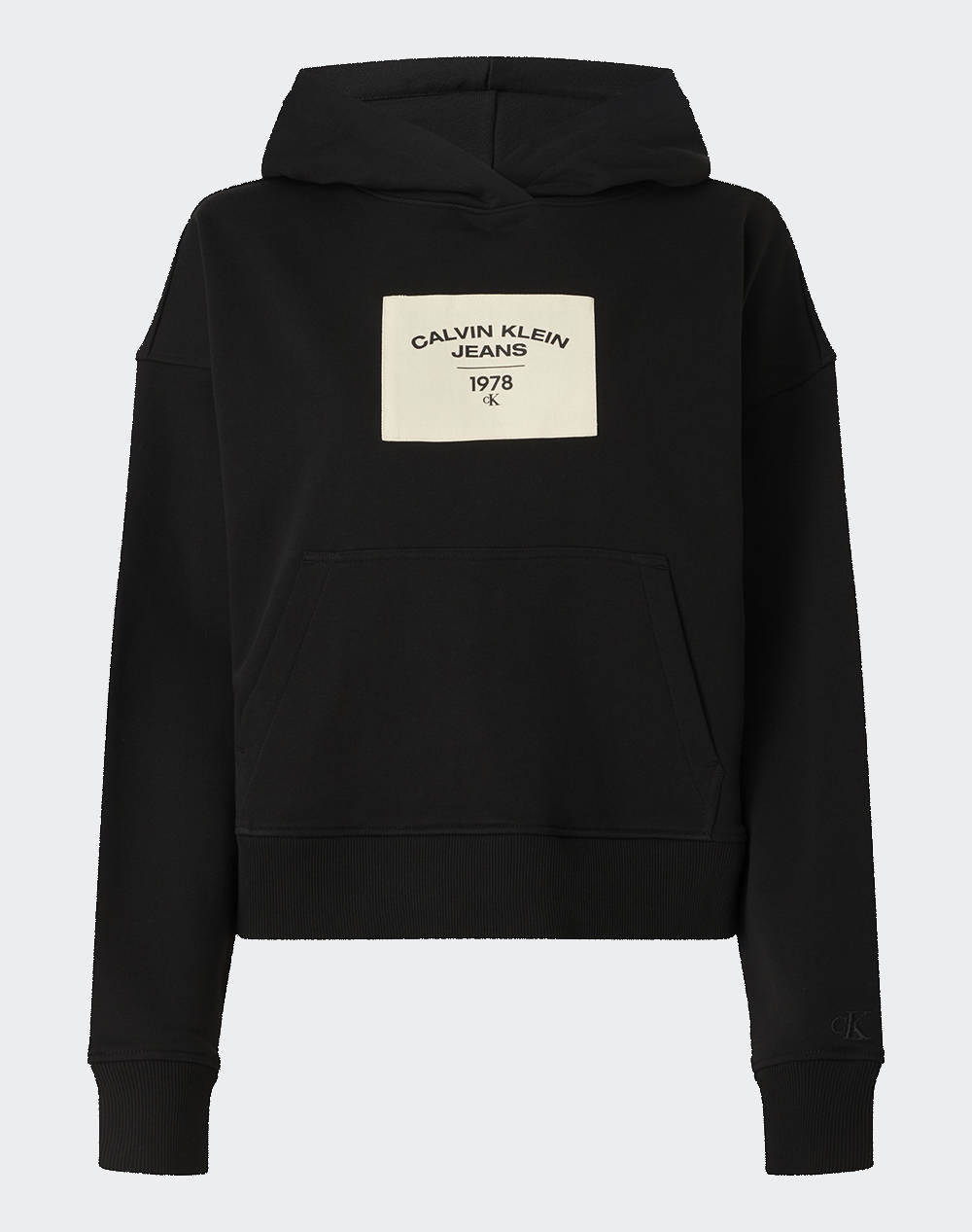 CALVIN KLEIN CANVAS HOODIE