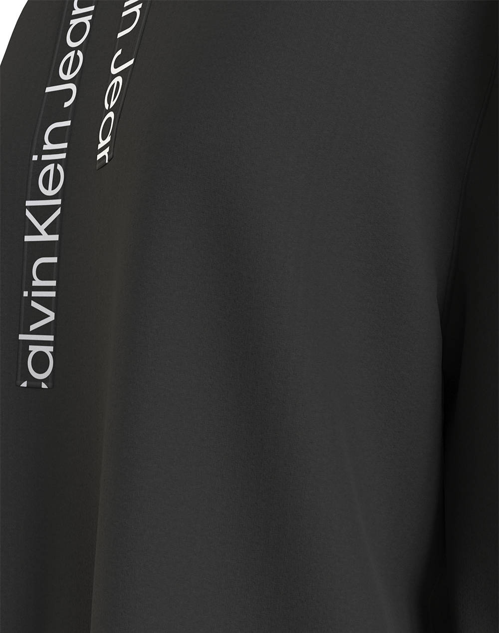 CALVIN KLEIN LOGO DRAWCORD HOODIE