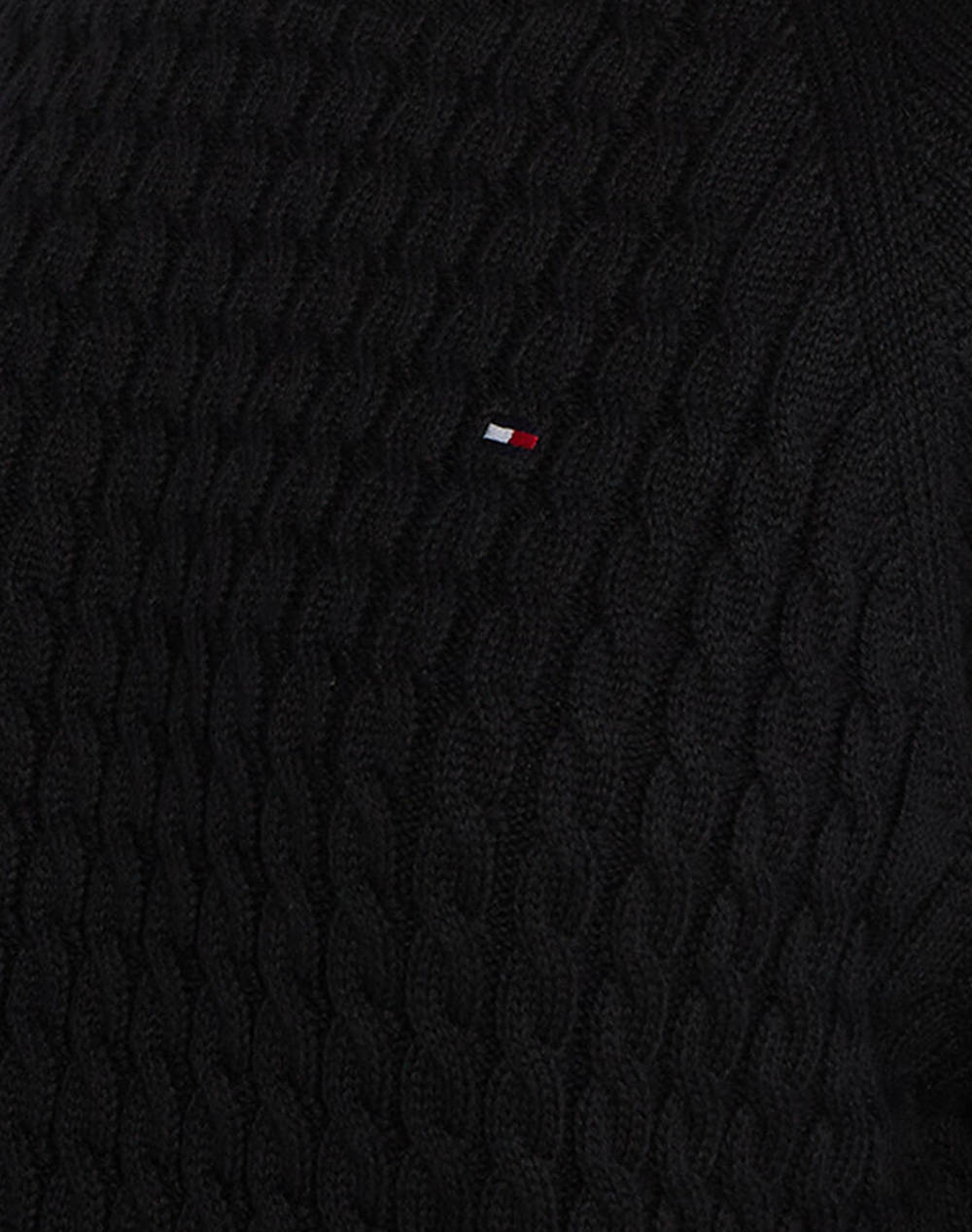 TOMMY HILFIGER CO MINI CABLE C-NECK SWEATER