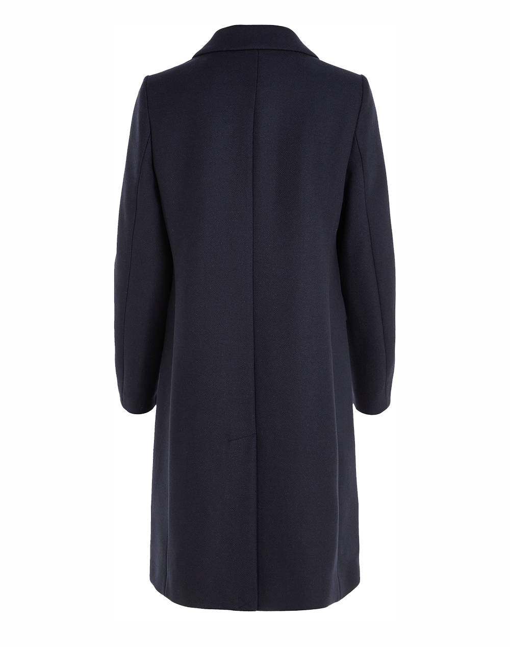 TOMMY HILFIGER WOOL BLEND CLASSIC COAT