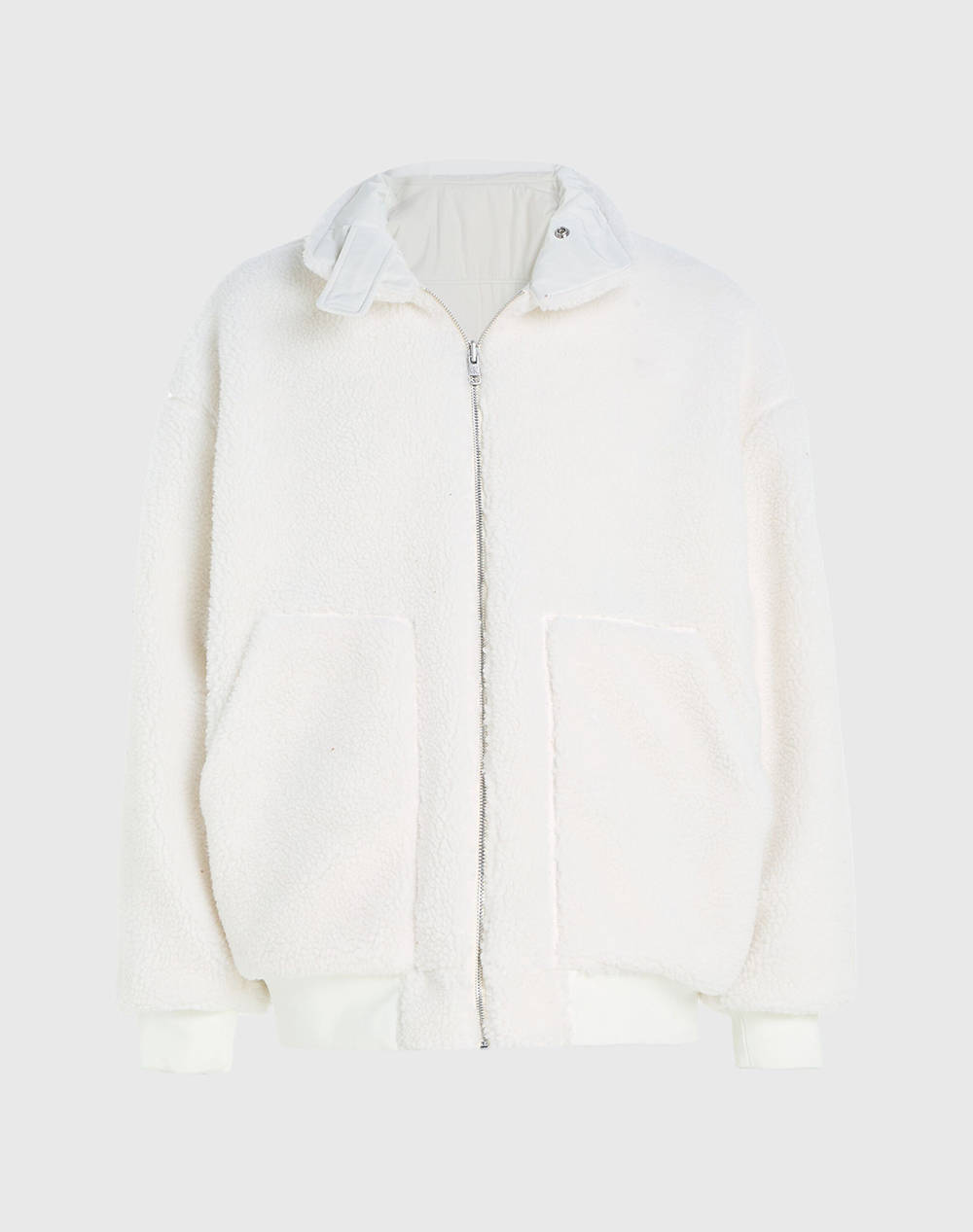 CALVIN KLEIN REVERSIBLE SHERPA BOMBER