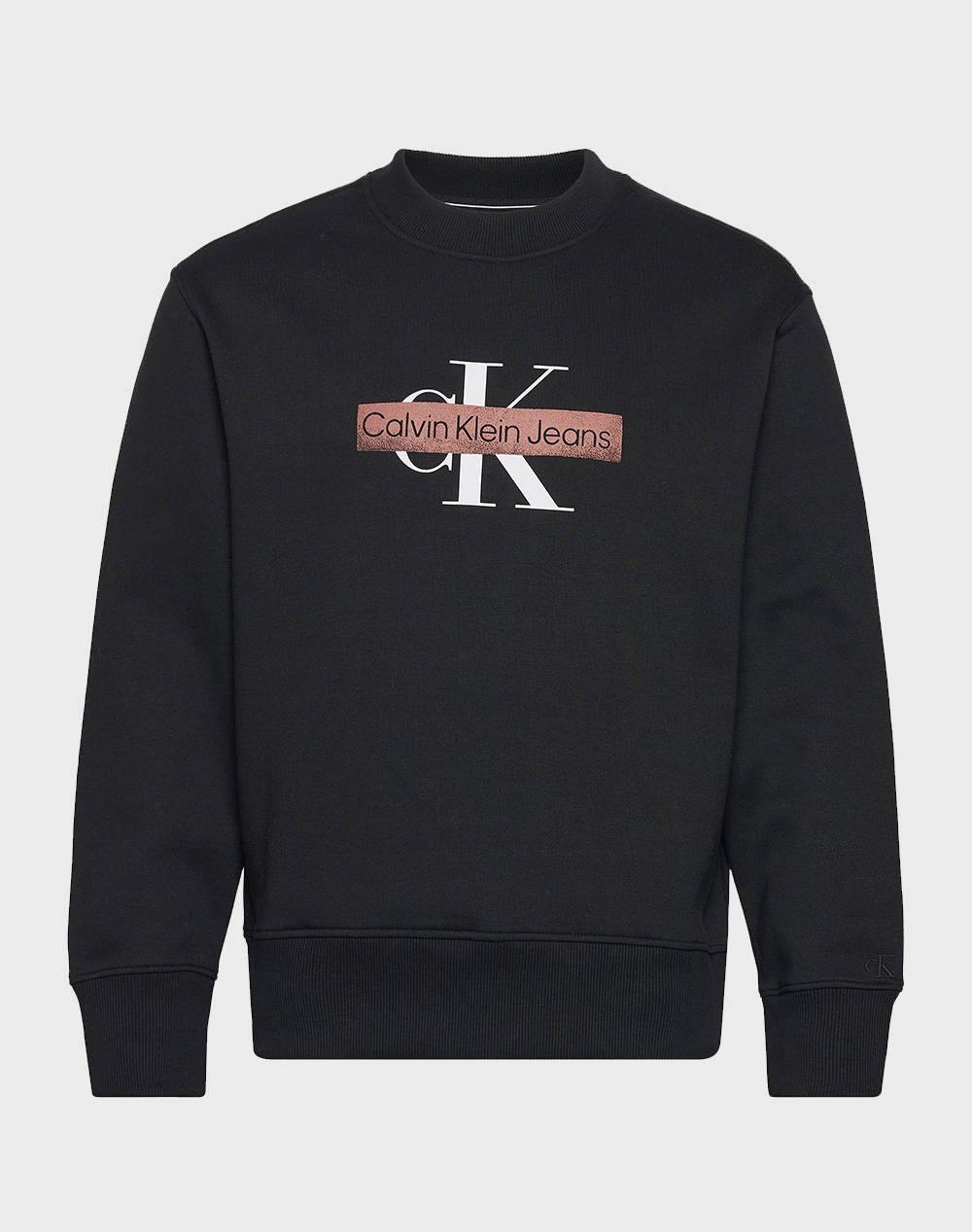 CALVIN KLEIN MONOLOGO STENCIL CREW NECK