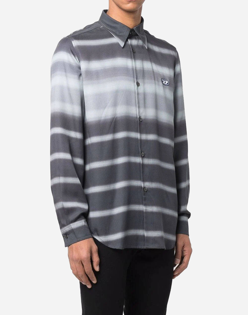 DIESEL S-TUCKER-STRIPE SHIRT