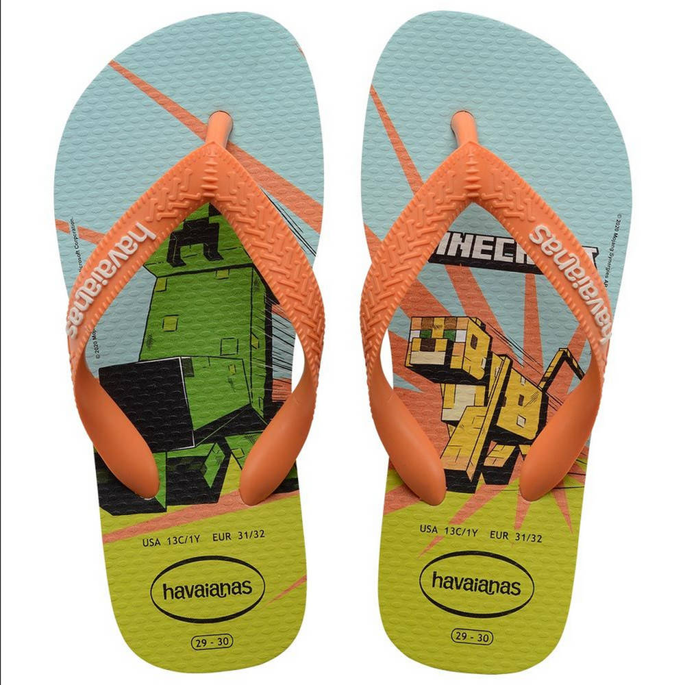 HAVAIANAS KIDS MINECRAFT PAPUCI