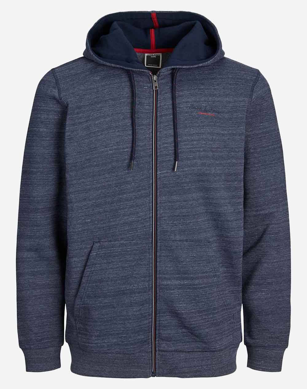 JACK&JONES JCOBERG SWEAT ZIP HOOD NOOS