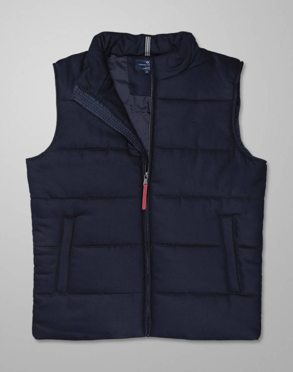 OXFORD COMPANY GILET 40%WOOL-29%POL-28%VI-3%LY