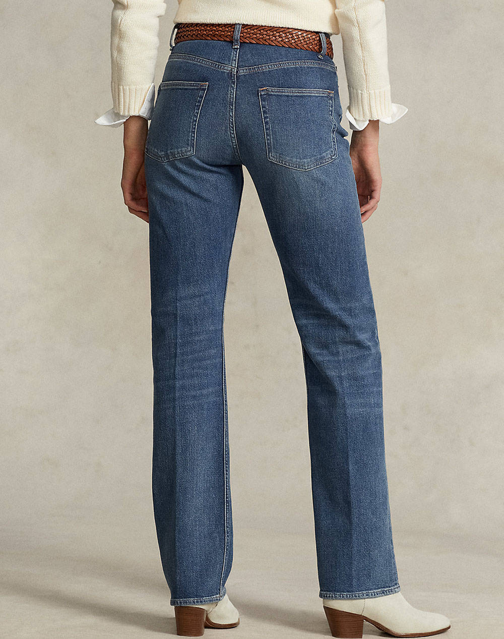 RALPH LAUREN STRAIGHT-FULL LENGTH-STRAIGHT